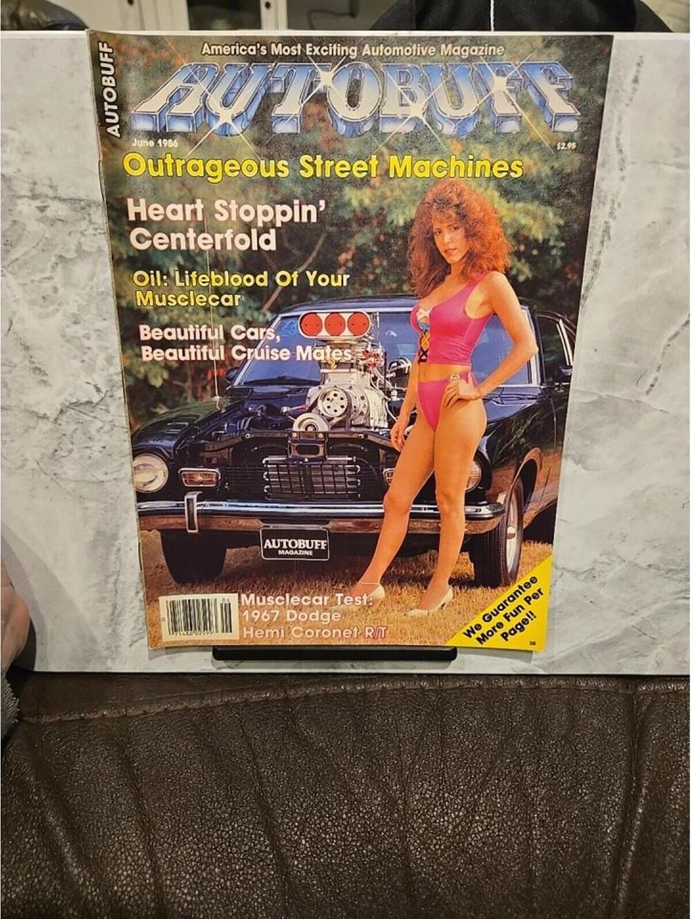 Autobuff Magazine June 1986 1967 Dodge Hemi Coroner R/T Musclecar Test